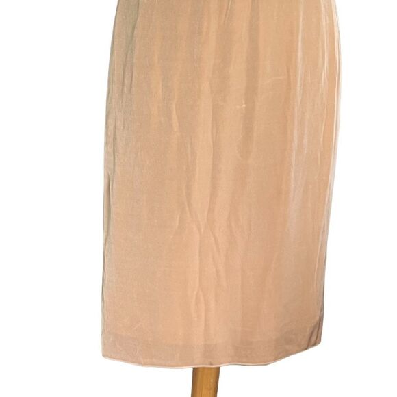 Reversal skirt. Animal print to reverse taupe/cream. - Picture 3 of 4